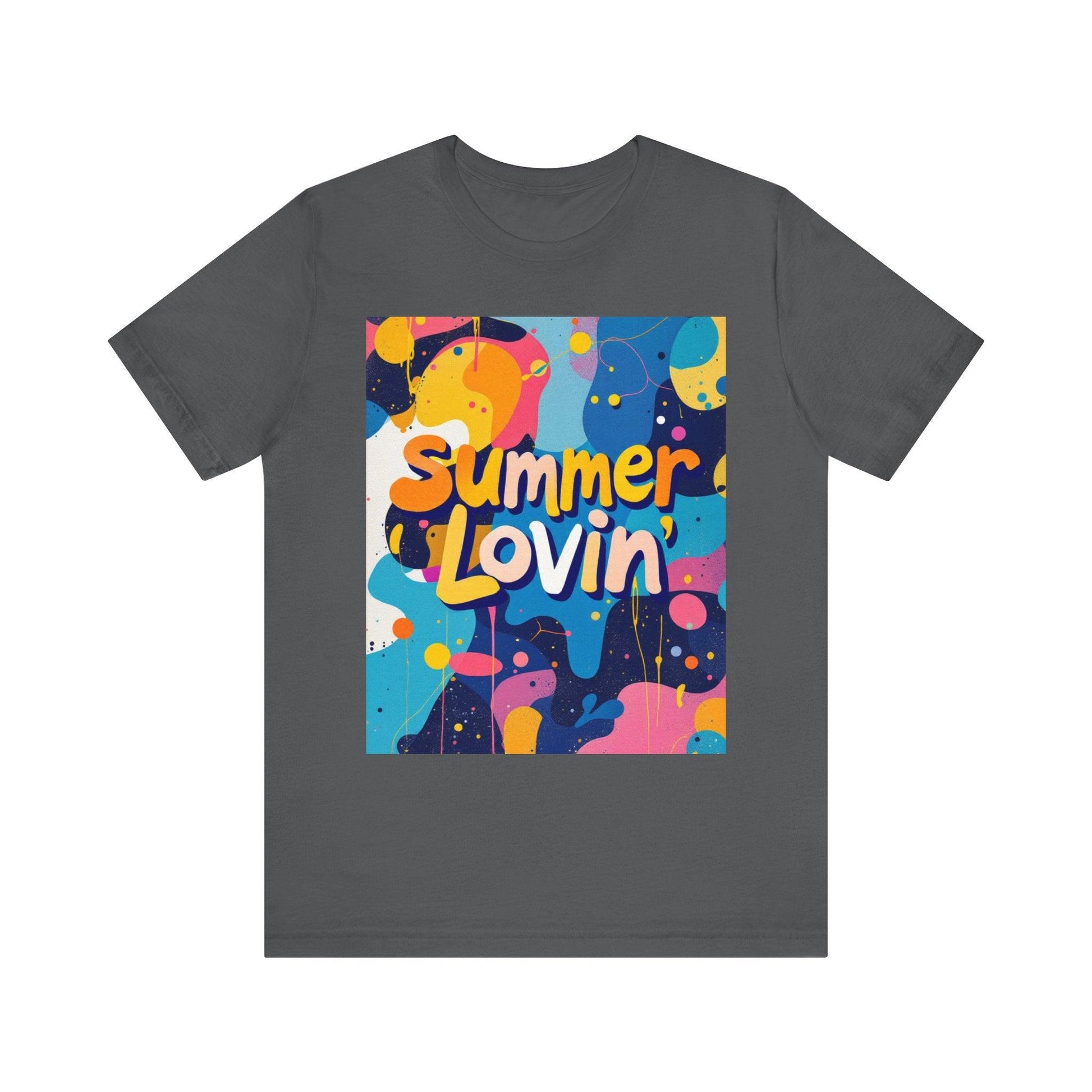 Colorful Summer Lovin' Unisex Tee for Fun Summer Days - Even Keel LLC