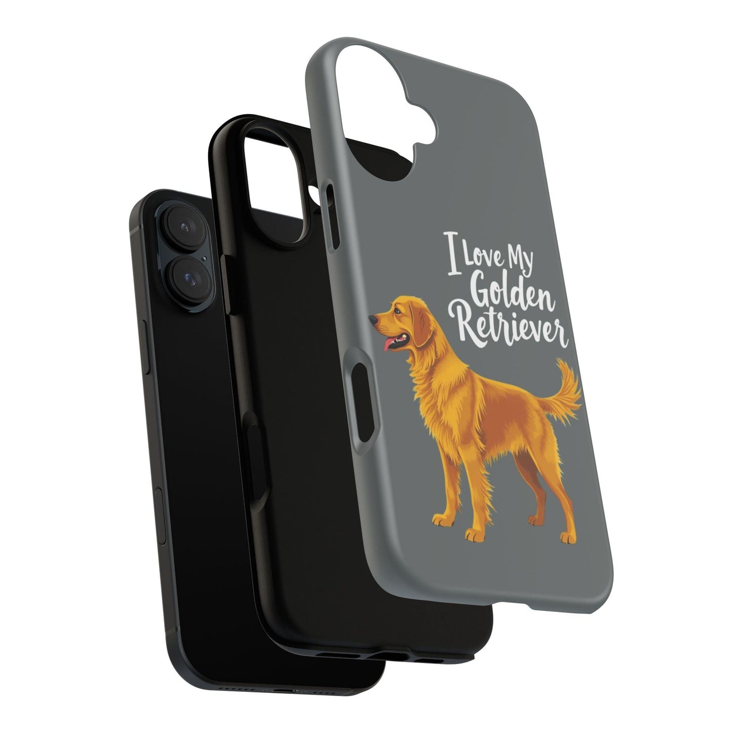 Phone Case I Love My Golden Retriever For Dog Lovers Style - Even Keel LLC