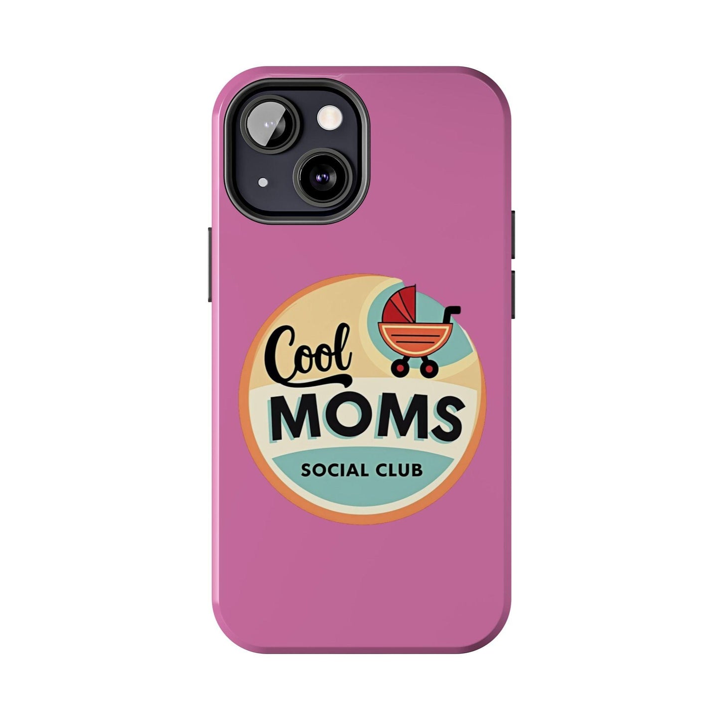 Retro Cool Moms Social Club Tough Phone Cases for Phones - Even Keel LLC