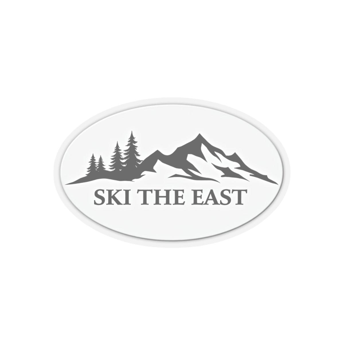 Ski The East Bumper Sticker for Car and Home Decor - Even Keel LLC