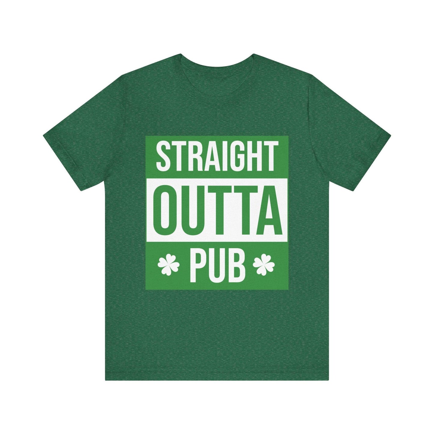 T-Shirt Straight Oughta Pub Design Unisex Jersey Style - Even Keel LLC