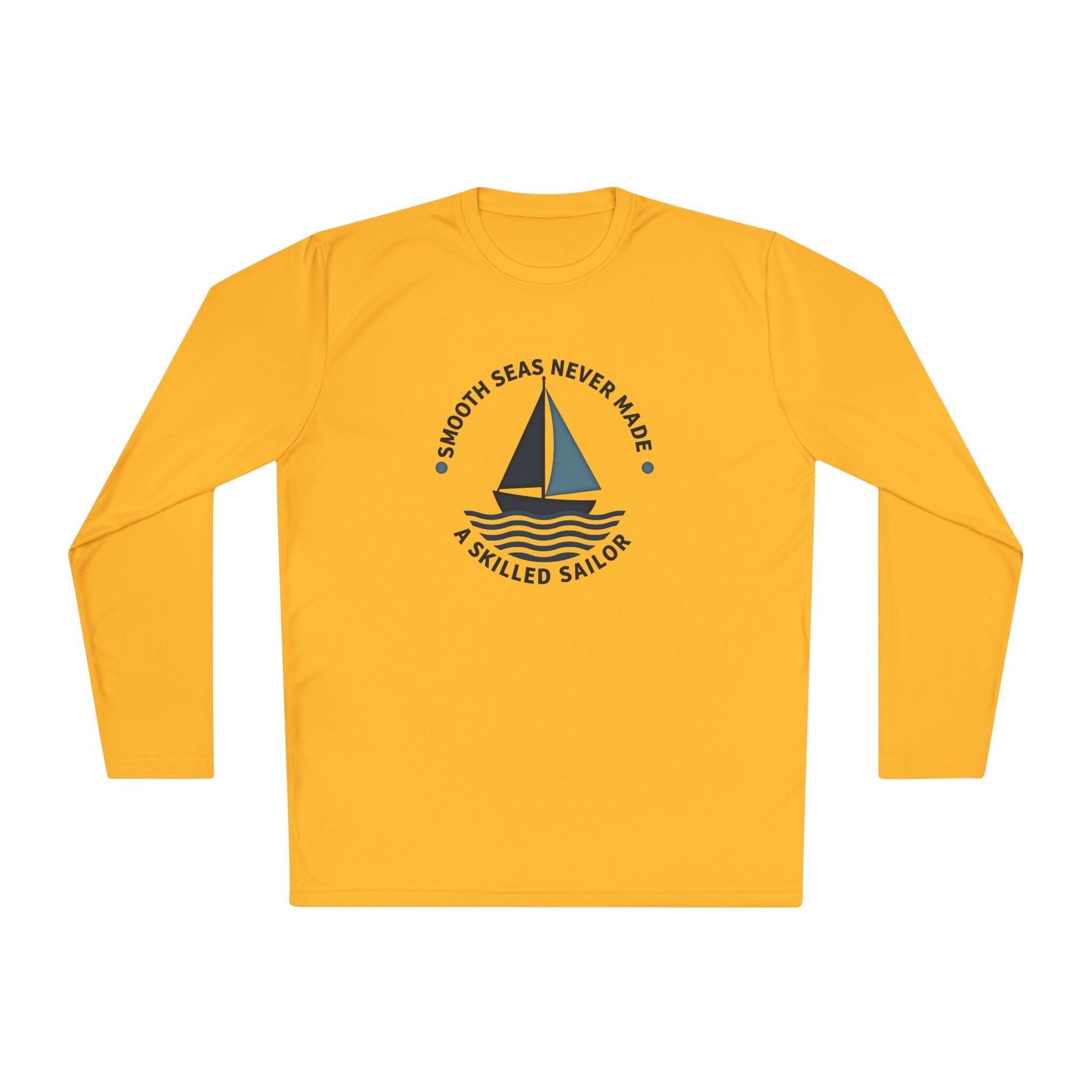 Smooth Seas Lightweight Performance Long Sleeve Tee for Activewear - Even Keel LLC