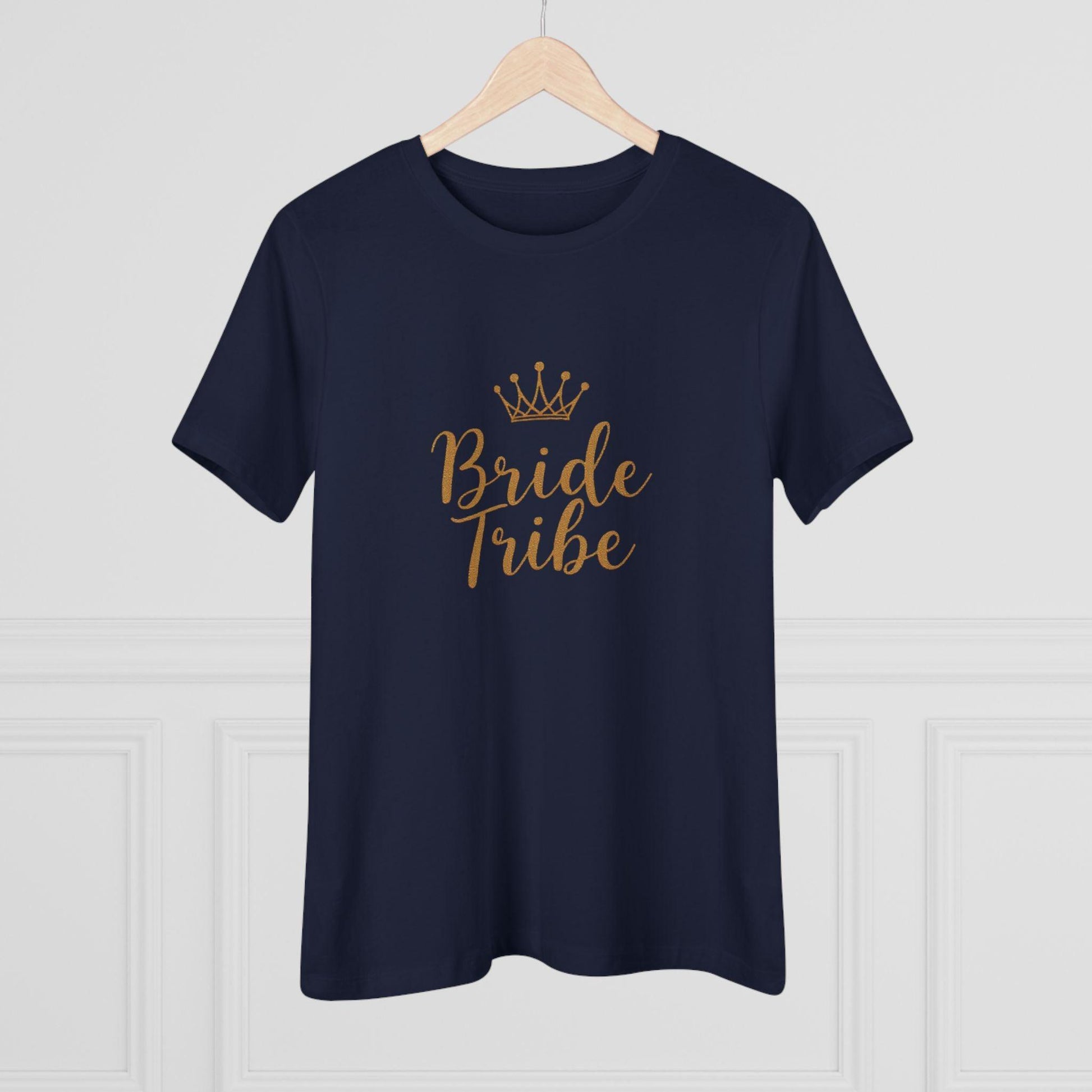 Women's Cotton Tee - Bride Tribe T-Shirt for Bachelorette Party - Even Keel LLC