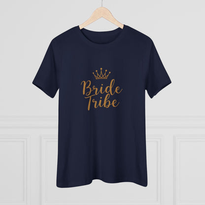 Women's Cotton Tee - Bride Tribe T-Shirt for Bachelorette Party - Even Keel LLC