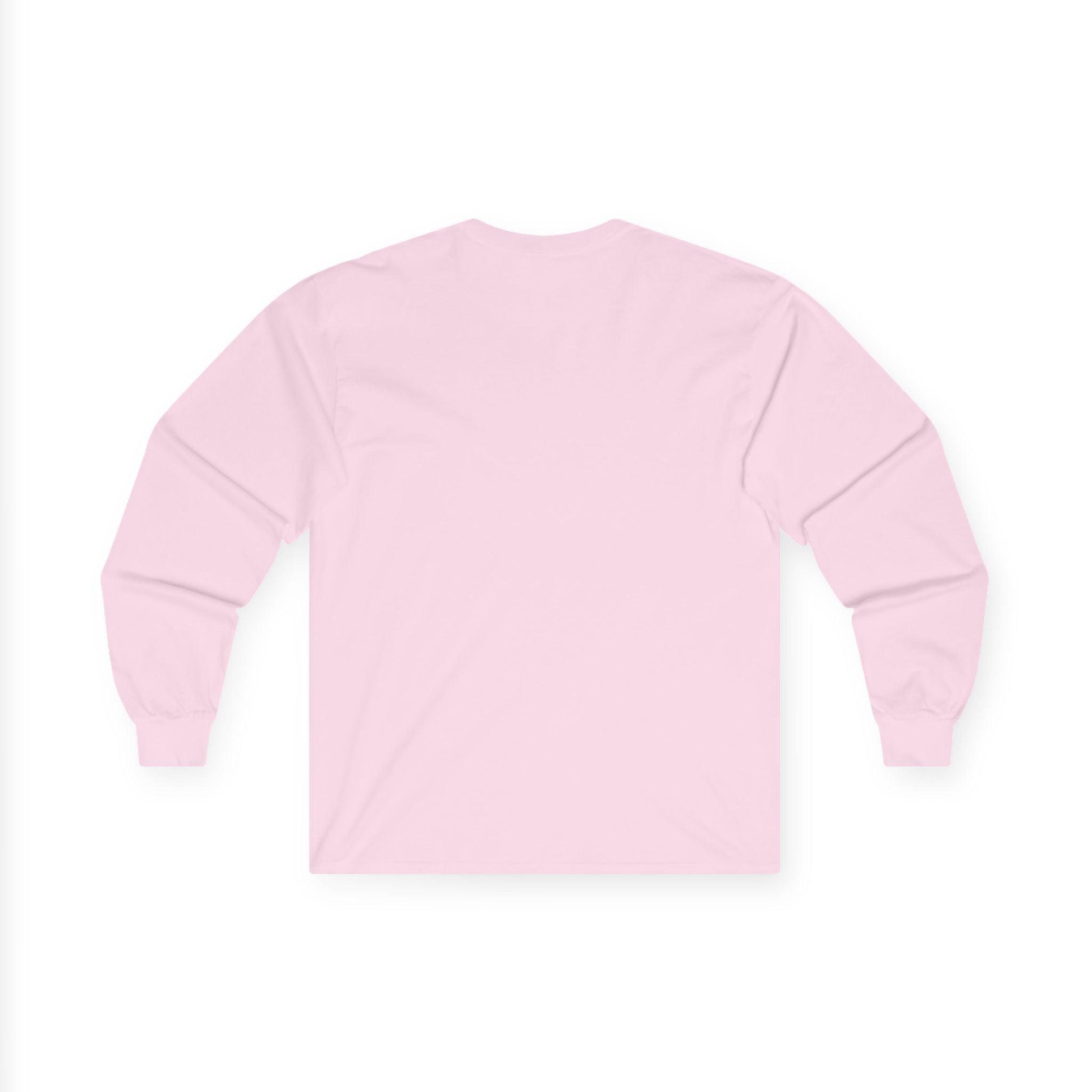 Unisex Long Sleeve Tee - White Powder Skiing Shirt - Even Keel LLC