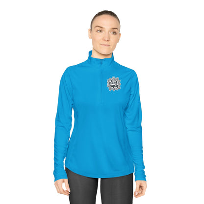 Plant Mom Quarter-Zip Pullover for Stylish Plant Lovers - Even Keel LLC