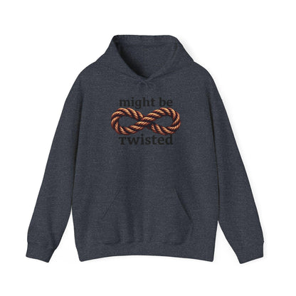 Twisted Rope Hoodie Sweatshirt for Cozy Casual Style - Even Keel LLC