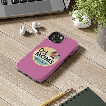 Retro Cool Moms Social Club Tough Phone Cases for Phones - Even Keel LLC