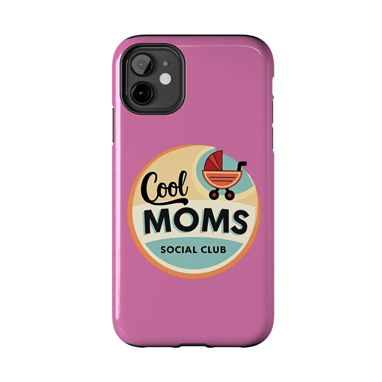 Retro Cool Moms Social Club Tough Phone Cases for Phones - Even Keel LLC