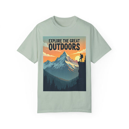 Hiker Adventure T-Shirt for Outdoor Enthusiasts and Nature Lovers - Even Keel LLC