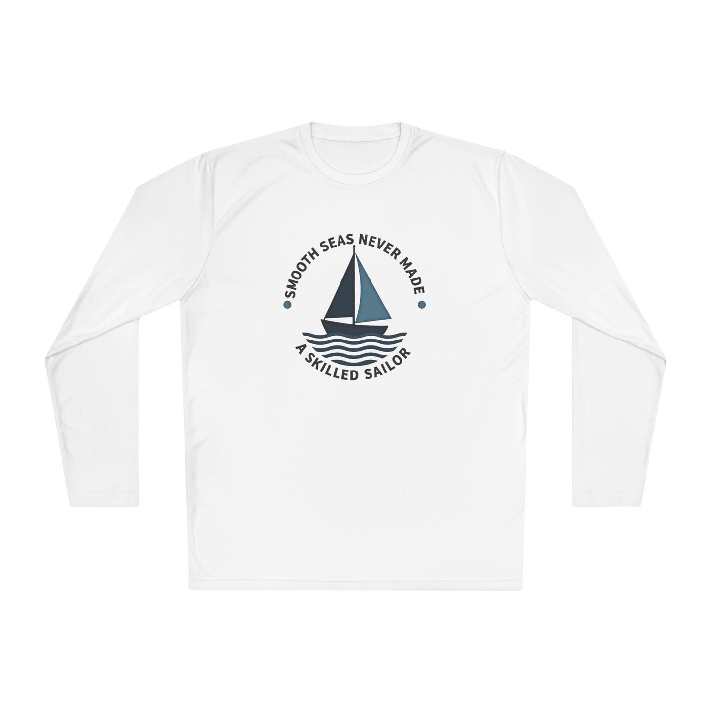 Smooth Seas Lightweight Performance Long Sleeve Tee for Activewear - Even Keel LLC