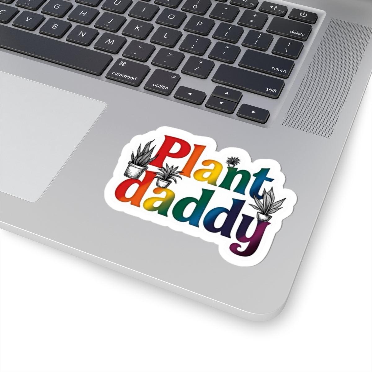 Plant Daddy Rainbow Sticker for Plant Lovers Decor Gift - Even Keel LLC