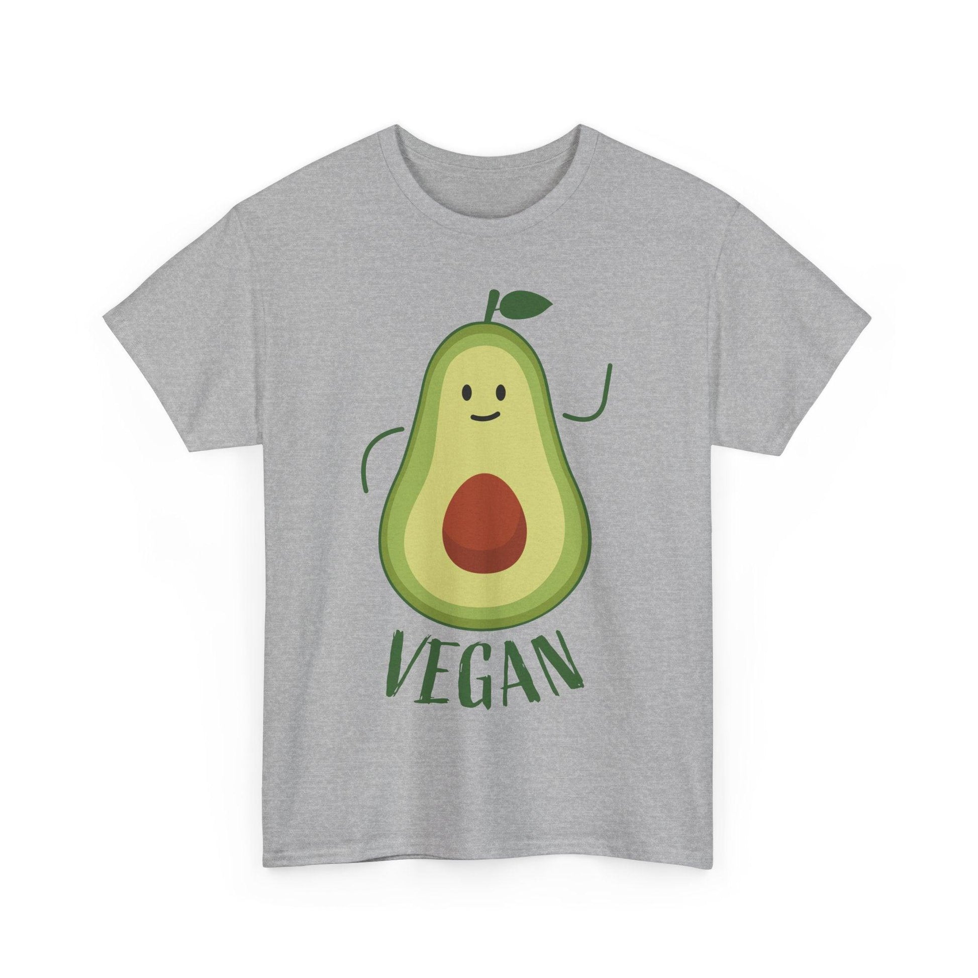 Vegan Tee - Unisex Heavy Cotton Casual Eco-Friendly Wear - Even Keel LLC