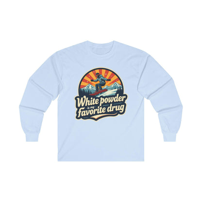 Witty Snowboarding Long Sleeve Tee for Winter Sports Wear - Even Keel LLC