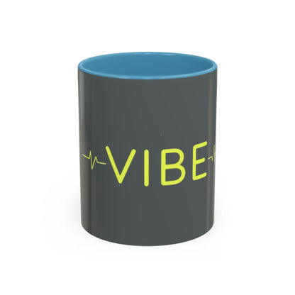 Mug - VIBE Coffee Mug Gift for Coffee Lovers Stylish Design - Even Keel LLC