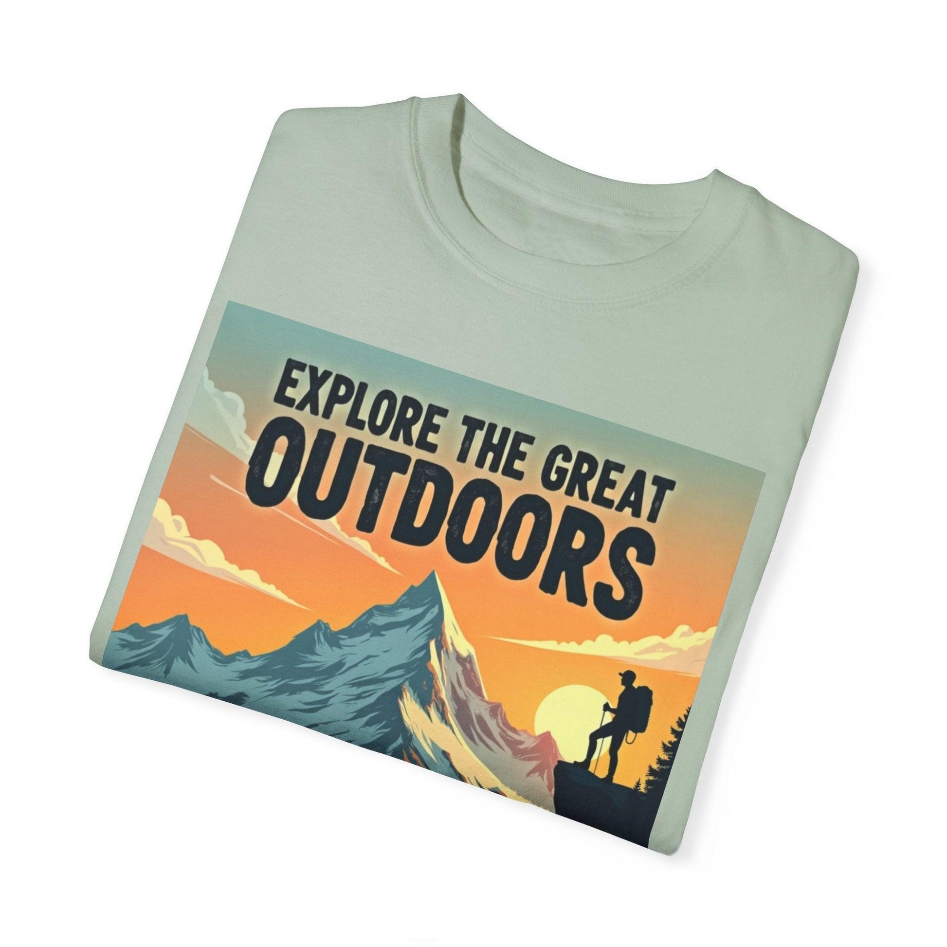 Hiker Adventure T-Shirt for Outdoor Enthusiasts and Nature Lovers - Even Keel LLC