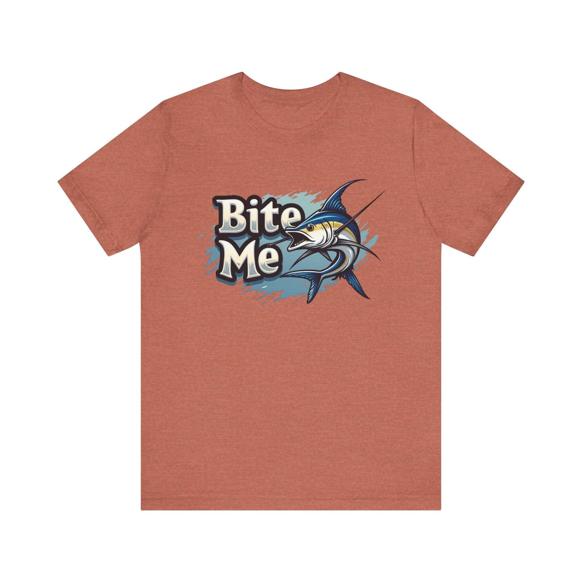 Swordfish Unisex Tee - Bite Me Design For Casual Style - Even Keel LLC