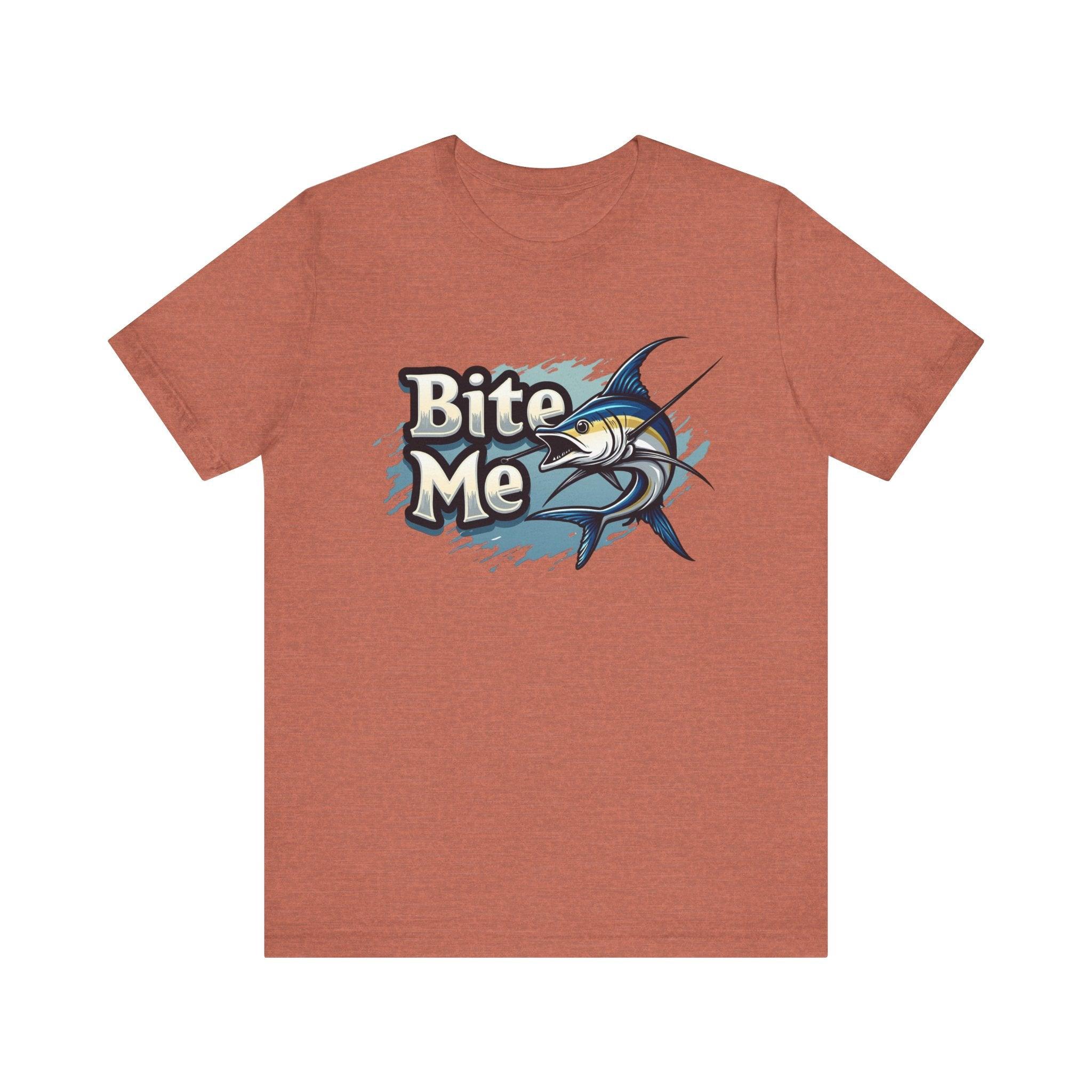 Swordfish Unisex Tee - Bite Me Design For Casual Style - Even Keel LLC