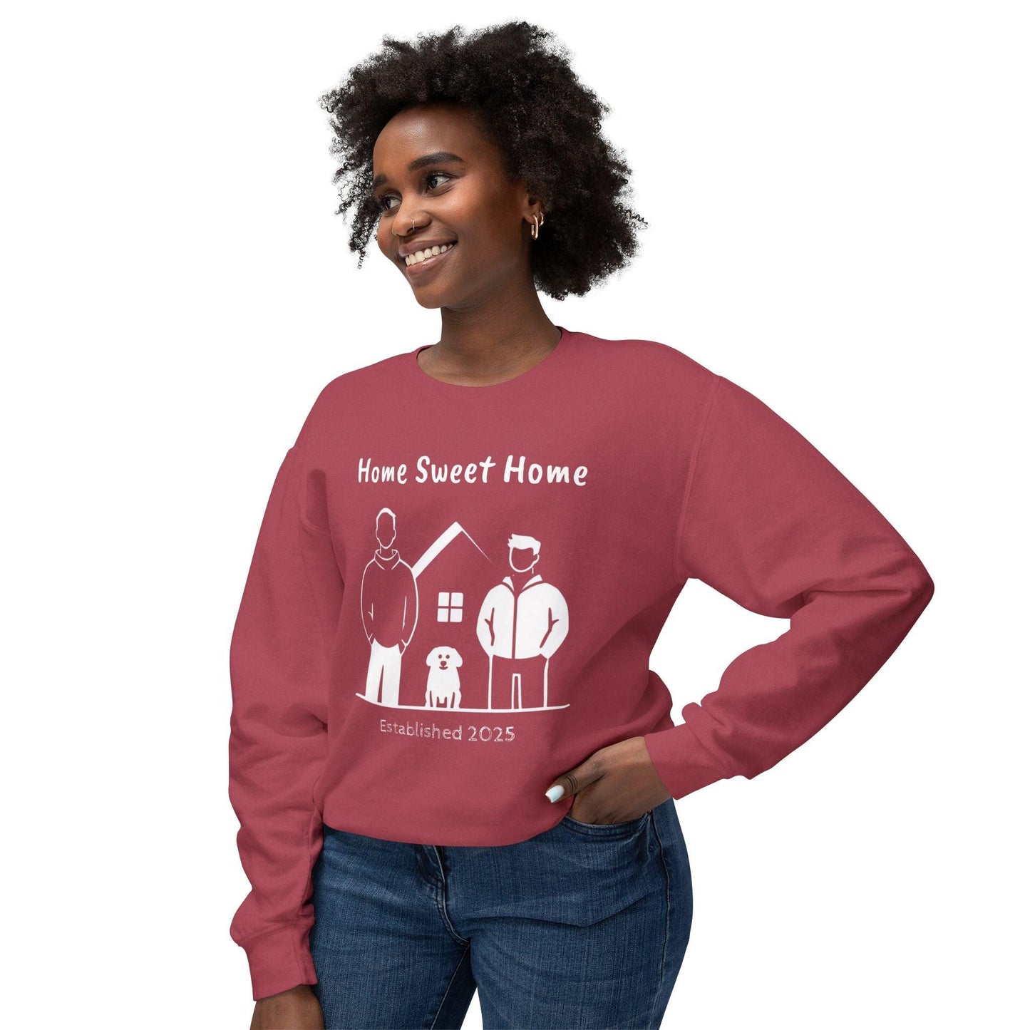 Homeowners Unisex Lightweight Crewneck Sweatshirt for Comfort.