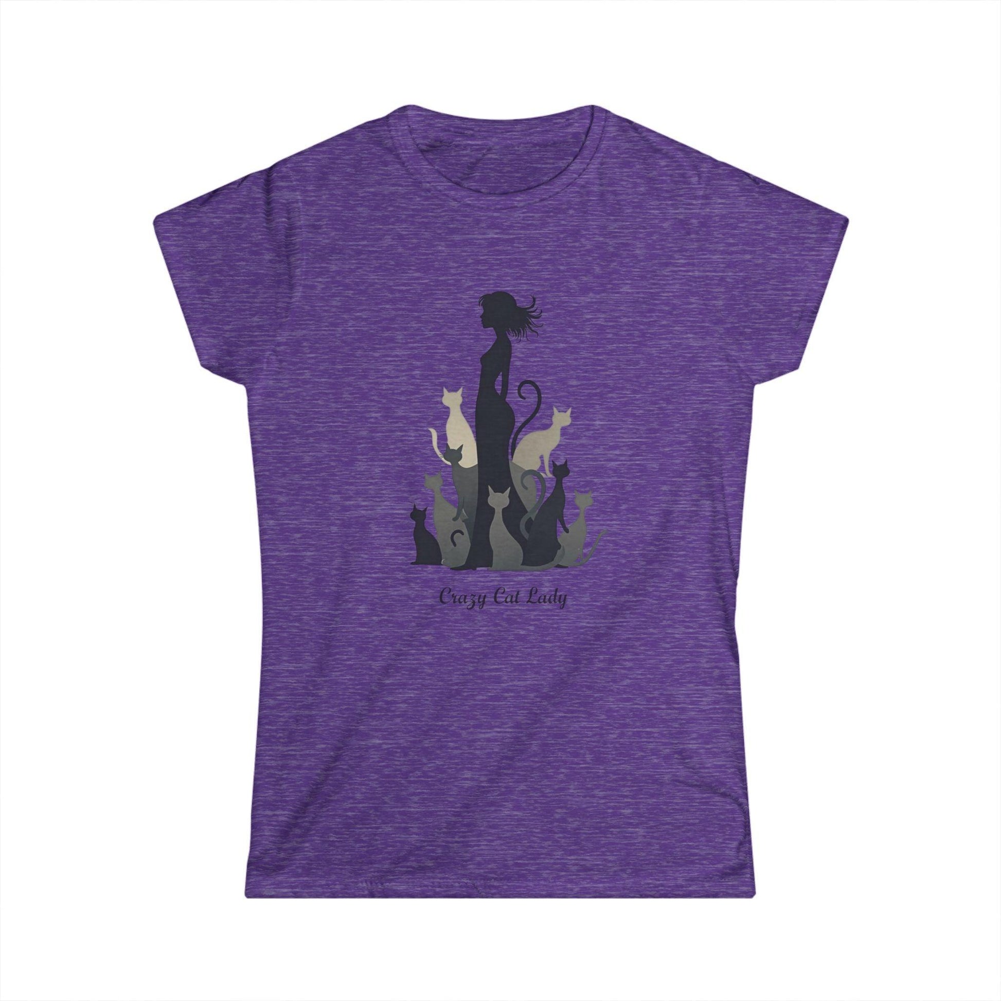 Women's Tee - Crazy Cat Lady Design for Cat Lovers - Even Keel LLC