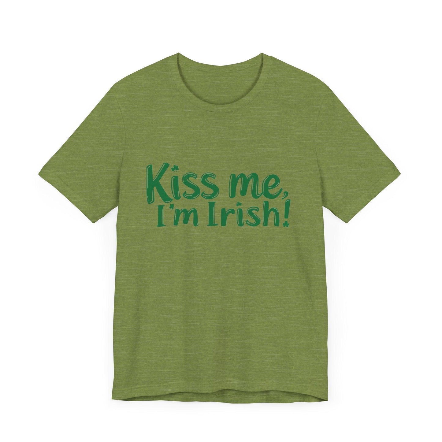 T-Shirt Kiss Me I'm Irish Unisex Tee for St Patrick's Day - Even Keel LLC