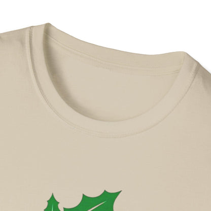 Naughty Holly Jolly T-Shirt for Fun Holiday Style - Even Keel LLC