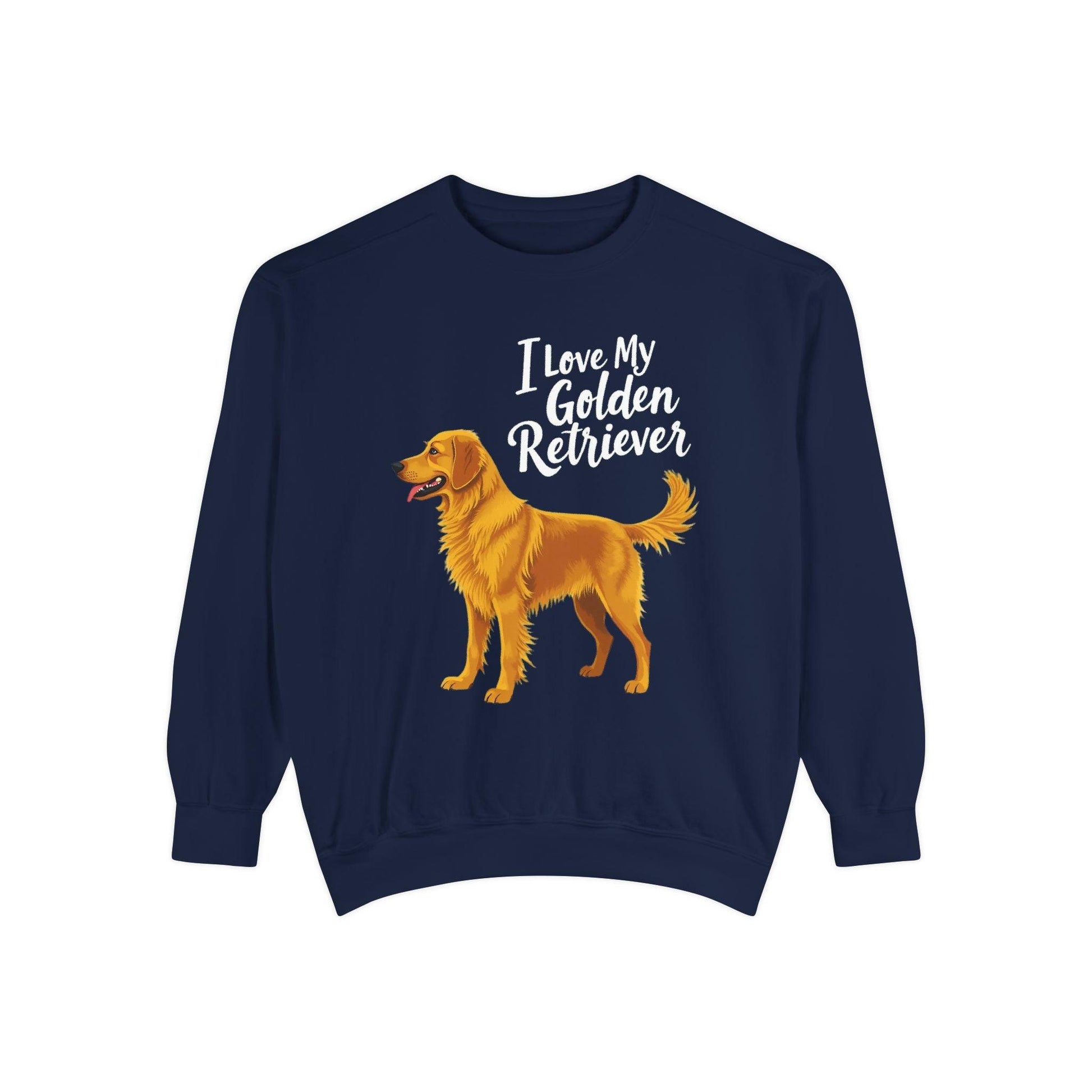 Golden Retriever Sweatshirt - I Love My Golden Retriever - Even Keel LLC