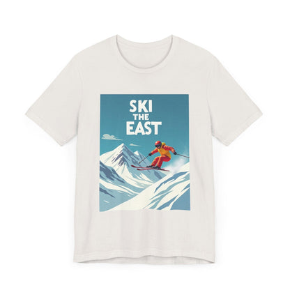 Ski The East Skiing T-Shirt for Outdoor Adventure Wear - Even Keel LLC