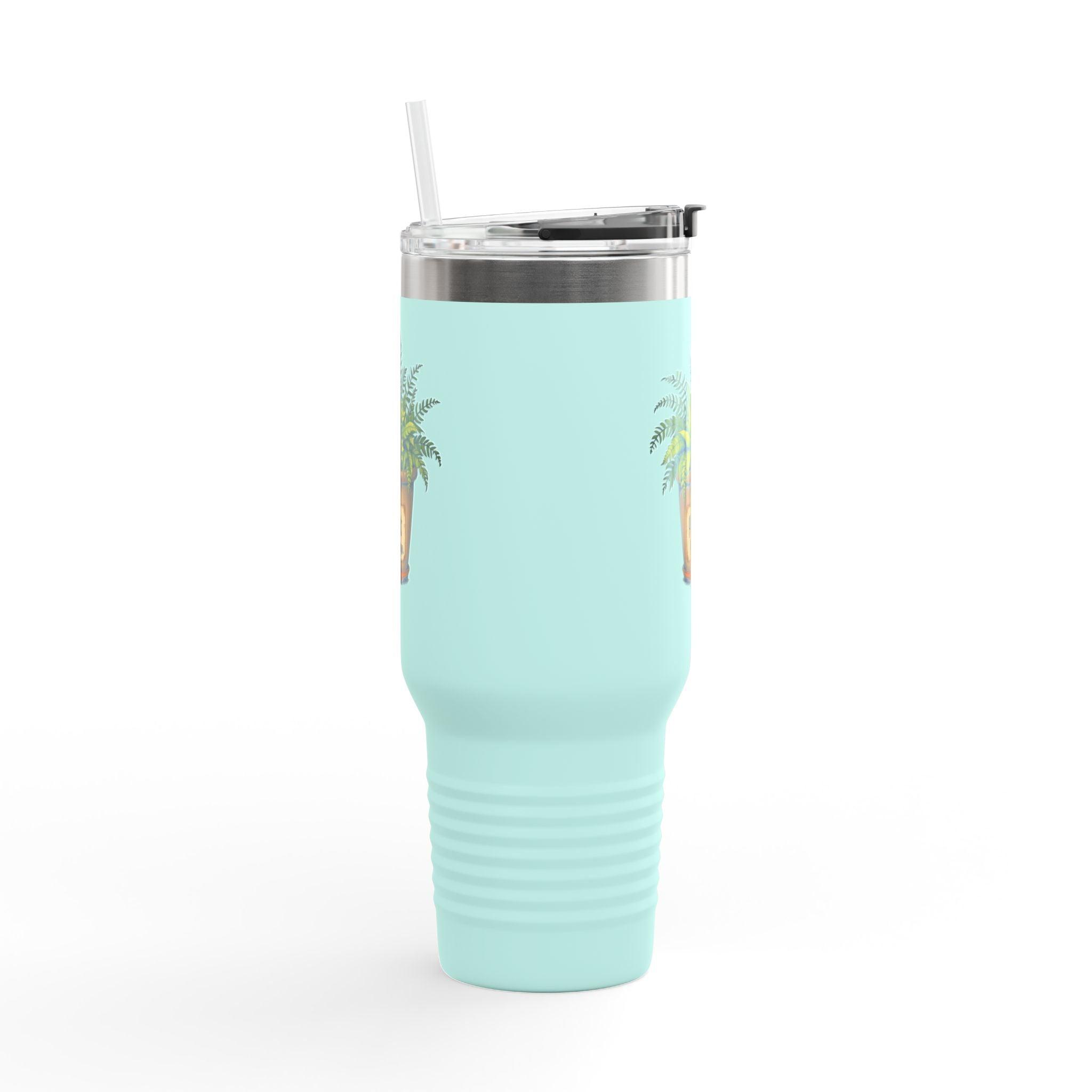 40oz Travel Mug - Plant Mama Design for Eco-Friendly Living - Even Keel LLC