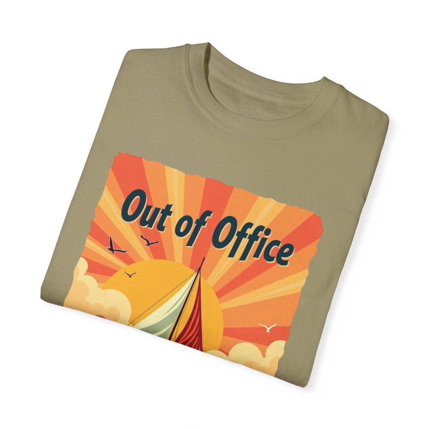 Ocean Sailing Out of Office Unisex Tee for Beach Lovers - Even Keel LLC