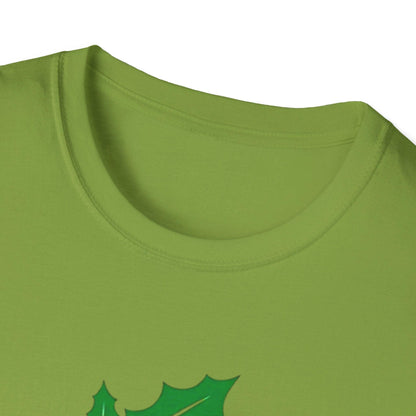 Naughty Holly Jolly T-Shirt for Fun Holiday Style - Even Keel LLC