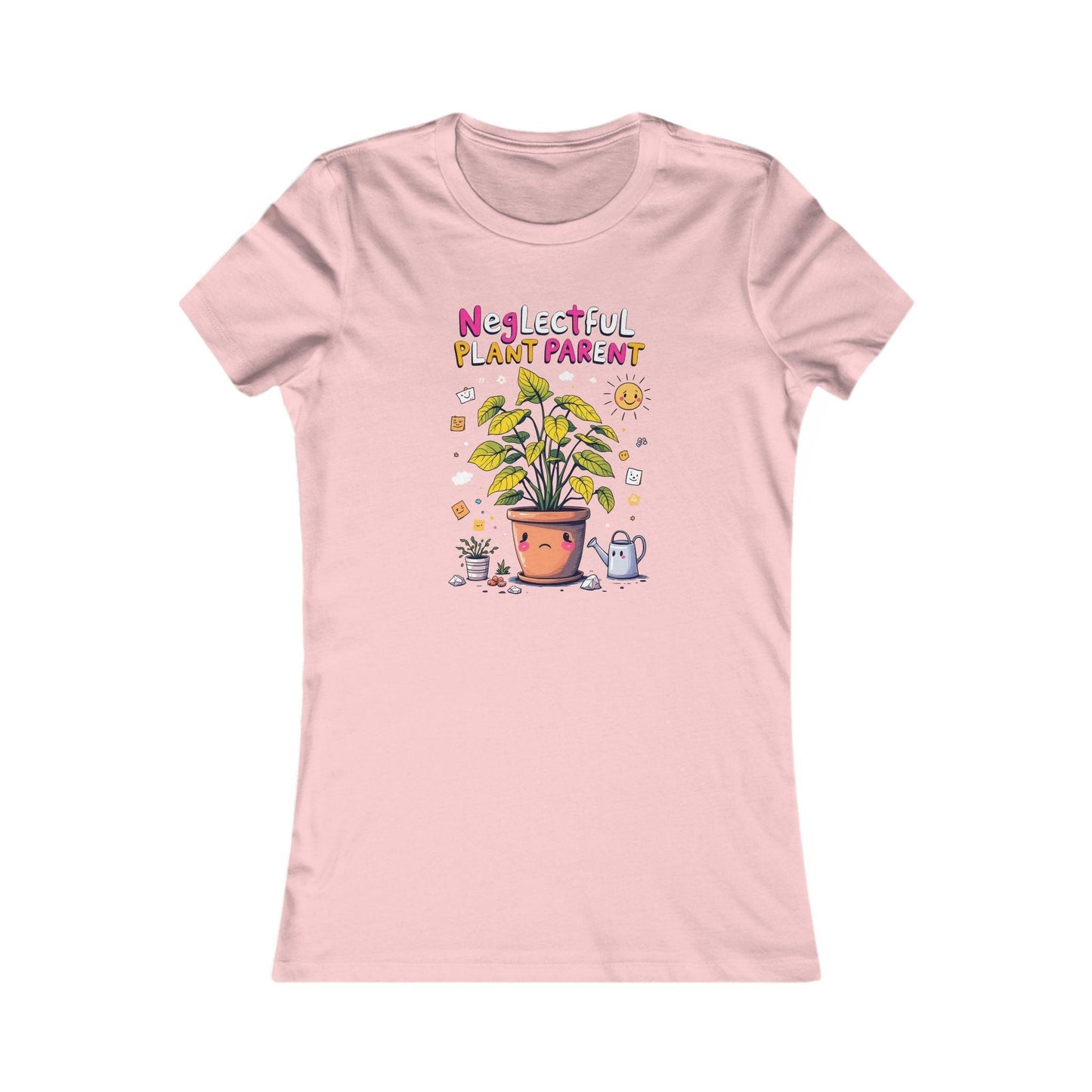 Women's Funny Neglectful Plant Parent Tee for Plant Lovers - Even Keel LLC