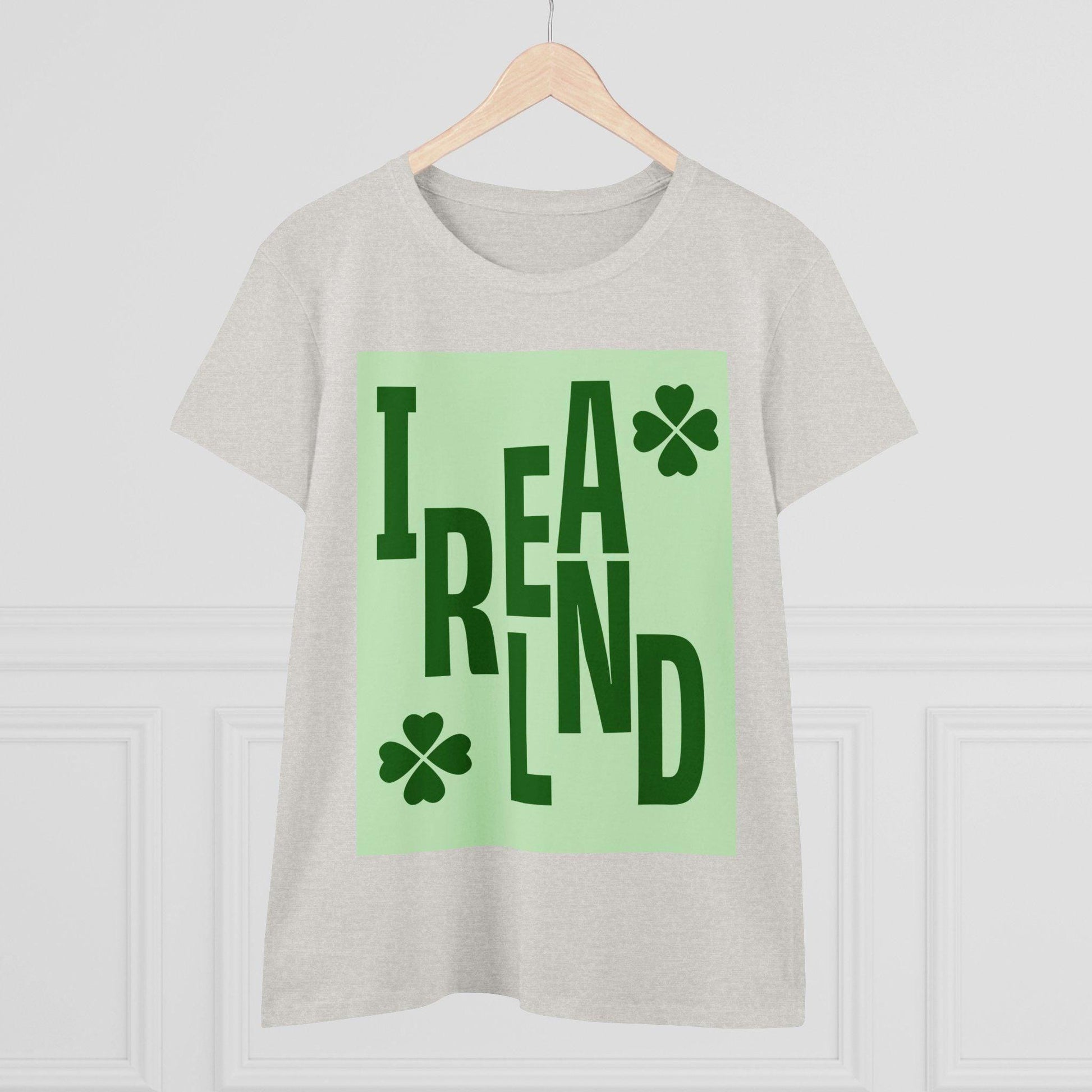 Irish Shamrock Women's T-Shirt for St. Patrick's Day.