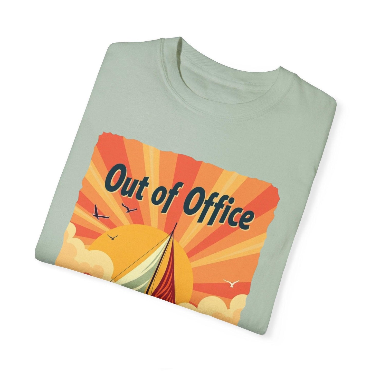 Ocean Sailing Out of Office Unisex Tee for Beach Lovers - Even Keel LLC