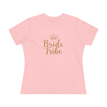 Women's Cotton Tee - Bride Tribe T-Shirt for Bachelorette Party - Even Keel LLC