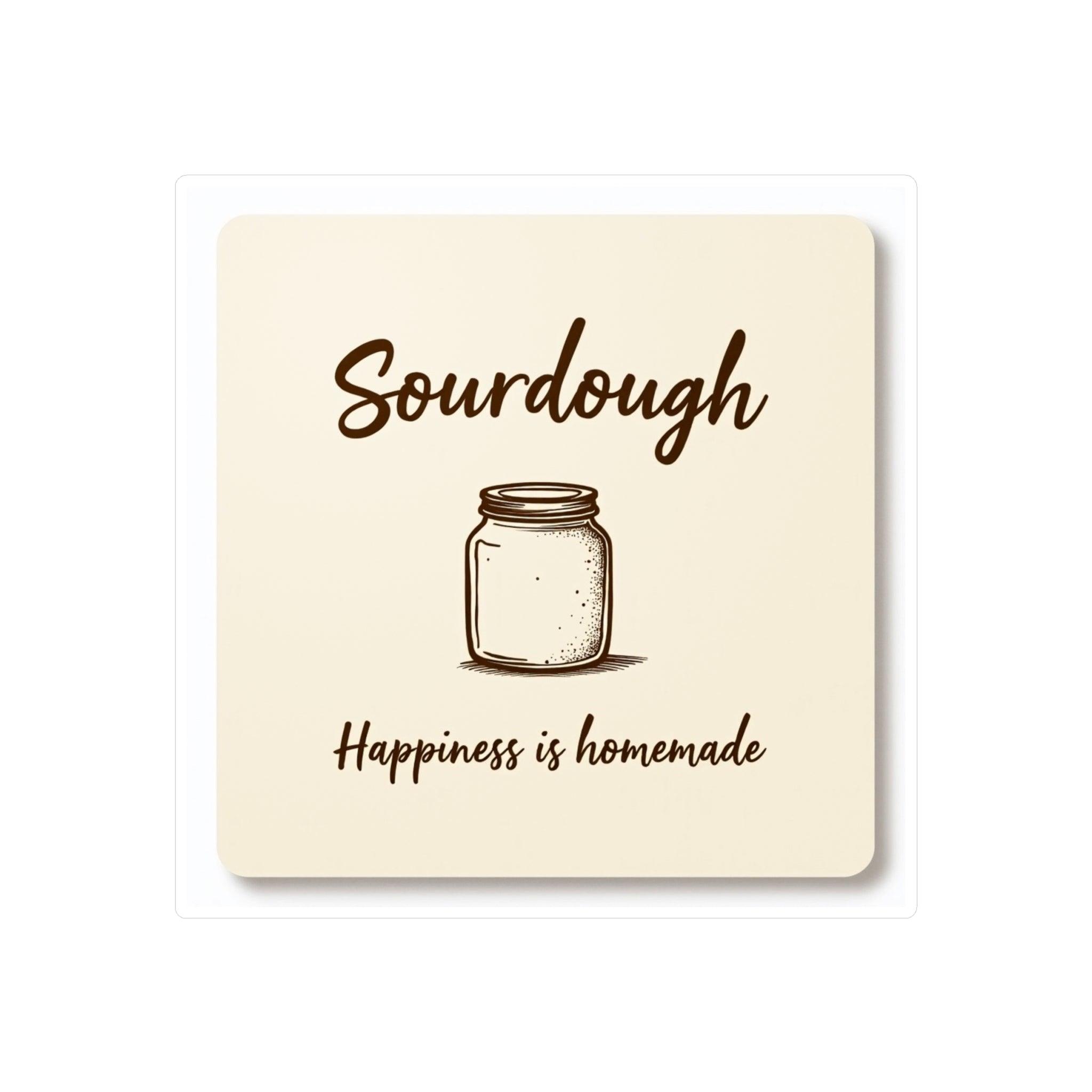 Sourdough Happiness Is Homemade Decal for Baking Lovers - Even Keel LLC