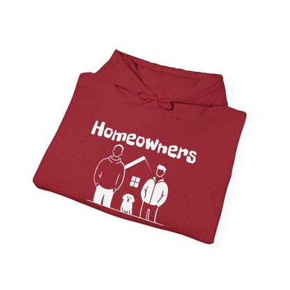 Homeowners Unisex Hooded Sweatshirt for Cozy Comfort - Even Keel LLC