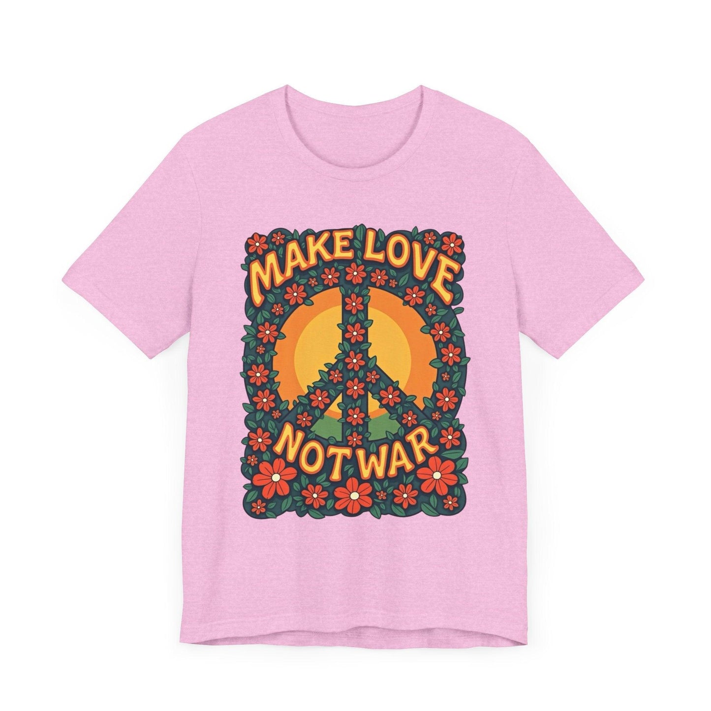 Peace Sign T-Shirt for Love and Unity in Any Size - Even Keel LLC