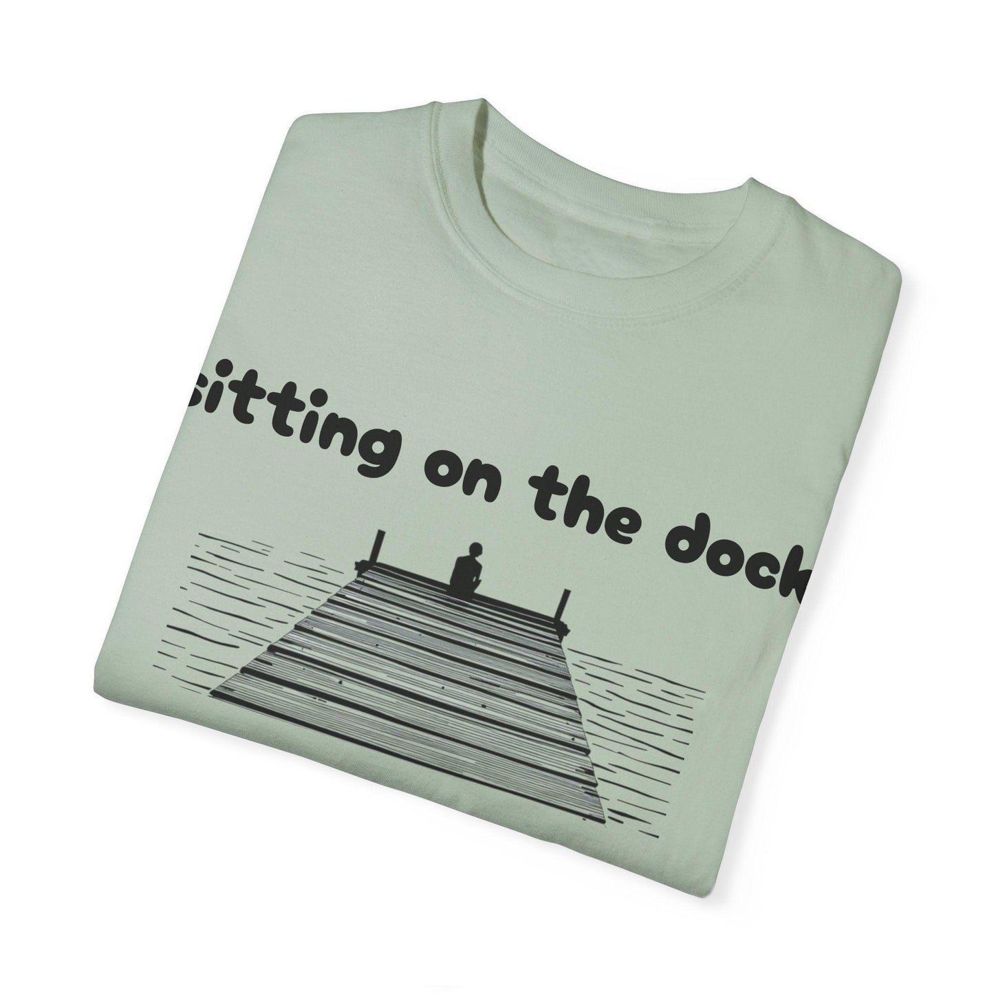 Dock of the Bay T-Shirt for Relaxed Coastal Living Style - Even Keel LLC