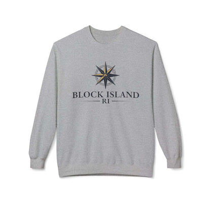 Nautical Block Island, RI Sweatshirt for Coastal Living - Even Keel LLC