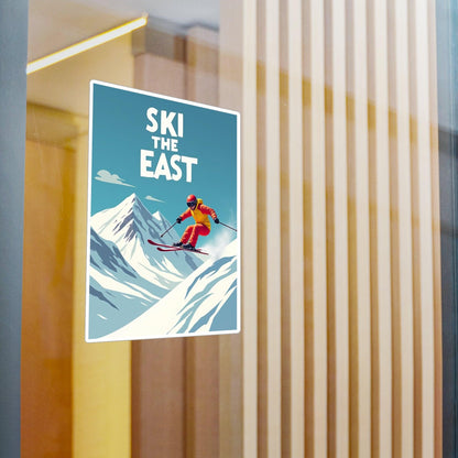 Ski The East Decal - High Quality Vinyl Sticker - Even Keel LLC