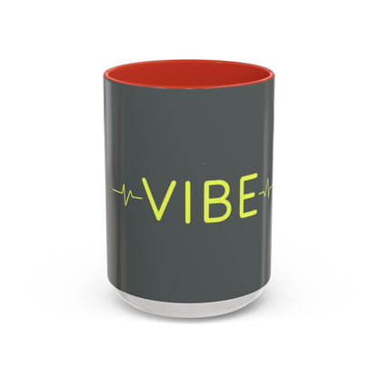 Mug - VIBE Coffee Mug Gift for Coffee Lovers Stylish Design - Even Keel LLC