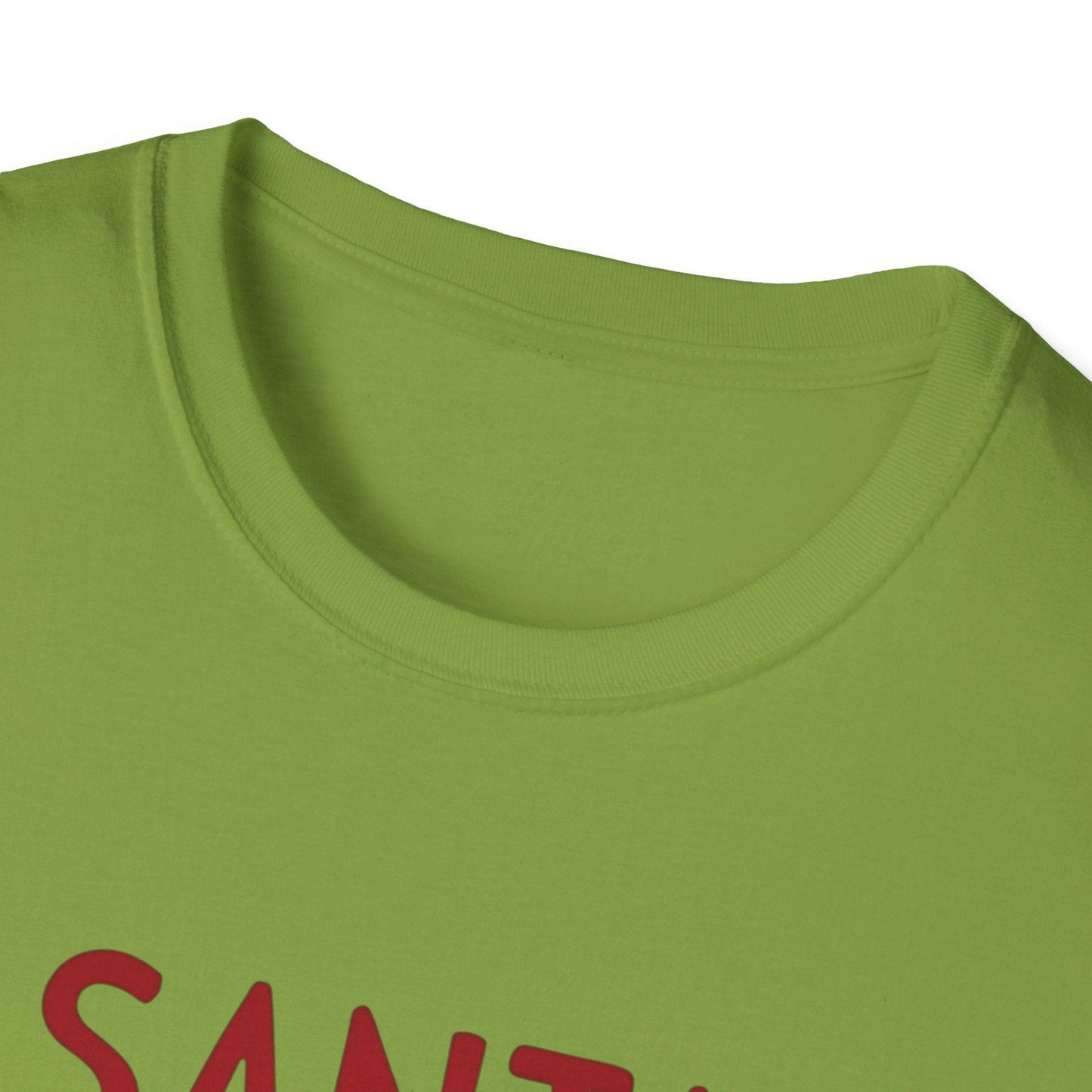 Santa Knows What You Did Unisex Softstyle T-Shirt Gift.