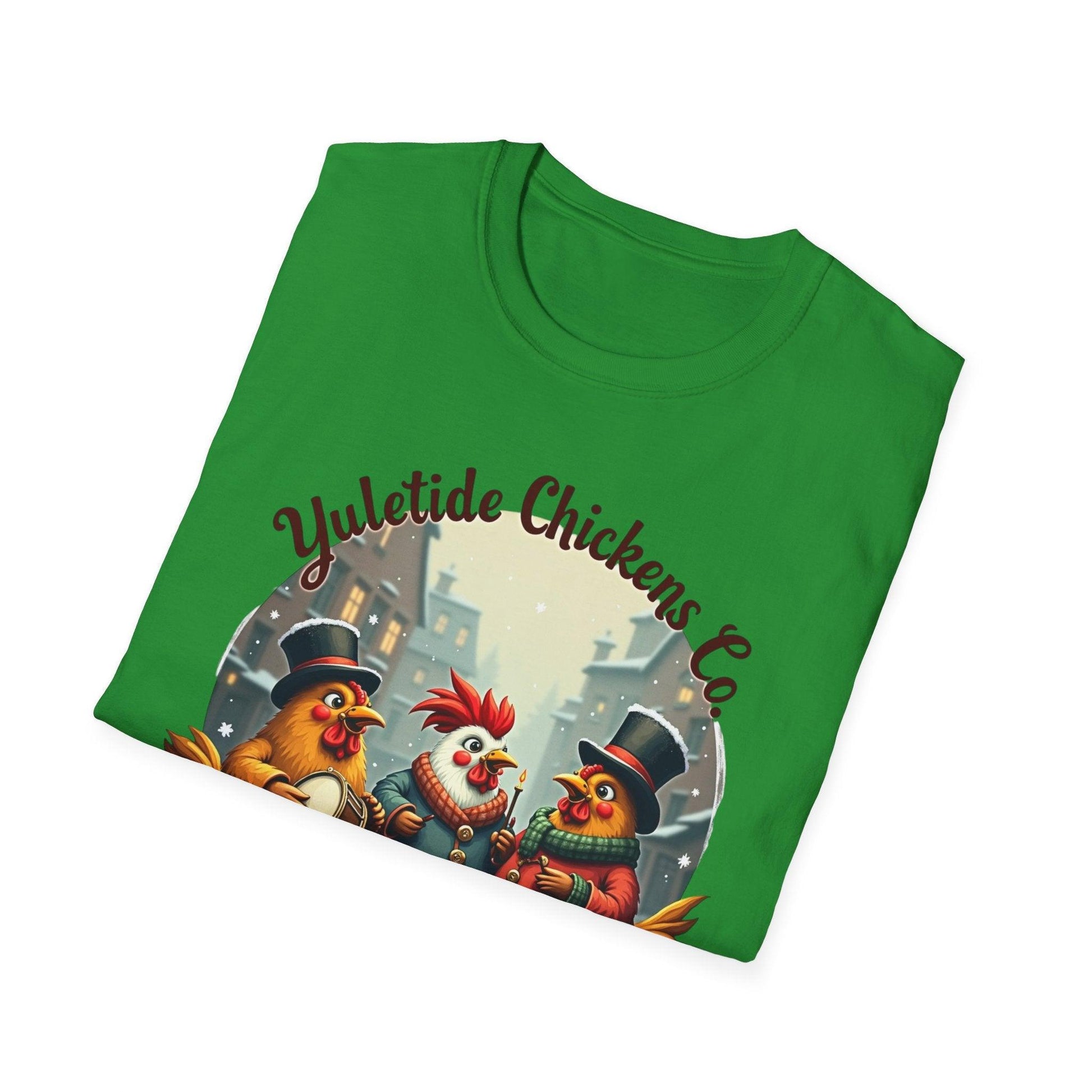 Yuletide Chicken Co. T-Shirt for Comfort and Style Wear - Even Keel LLC