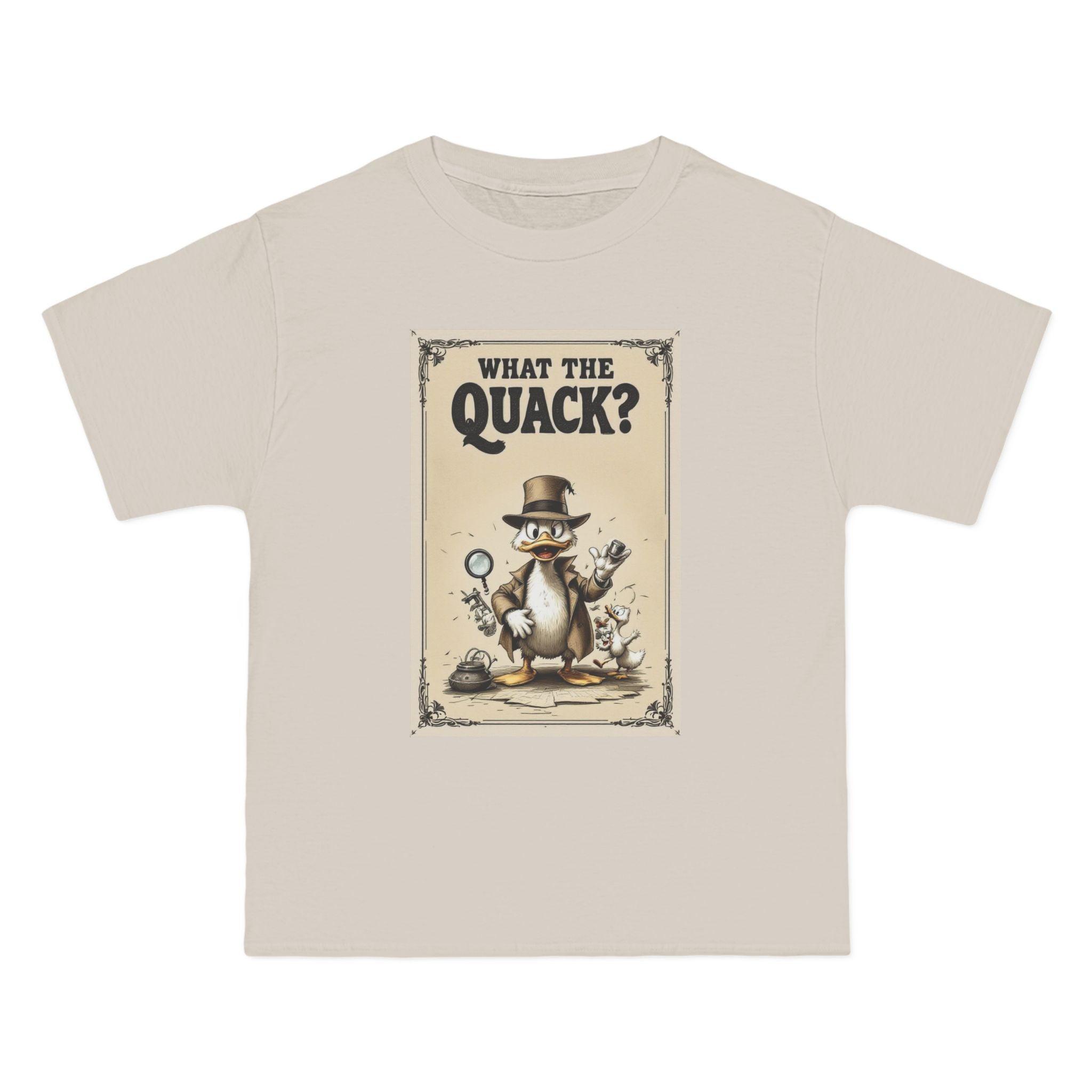 T-Shirt: What the Quack Duck Funny Short-Sleeve Tee Gift - Even Keel LLC