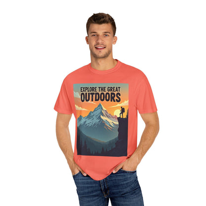 Hiker Adventure T-Shirt for Outdoor Enthusiasts and Nature Lovers - Even Keel LLC