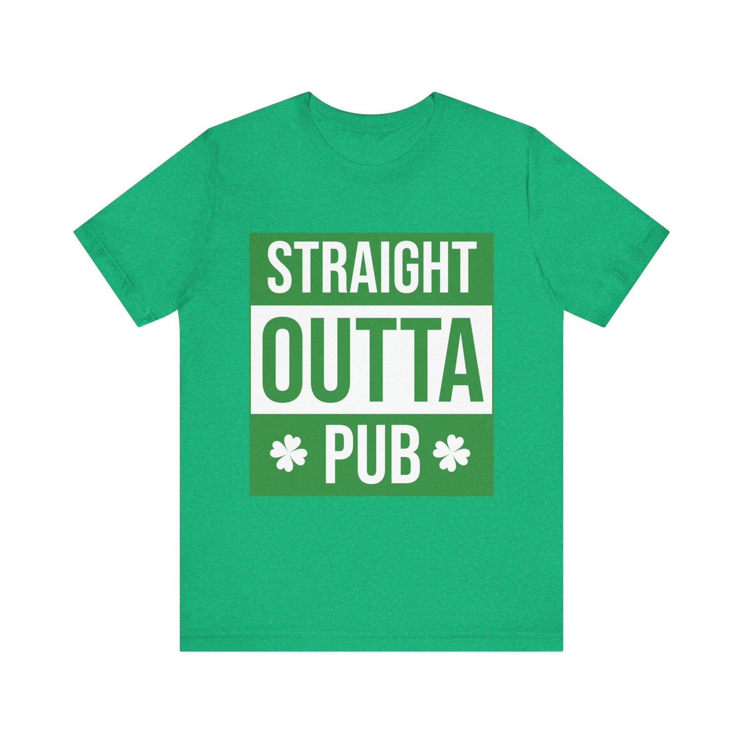 T-Shirt Straight Oughta Pub Design Unisex Jersey Style - Even Keel LLC