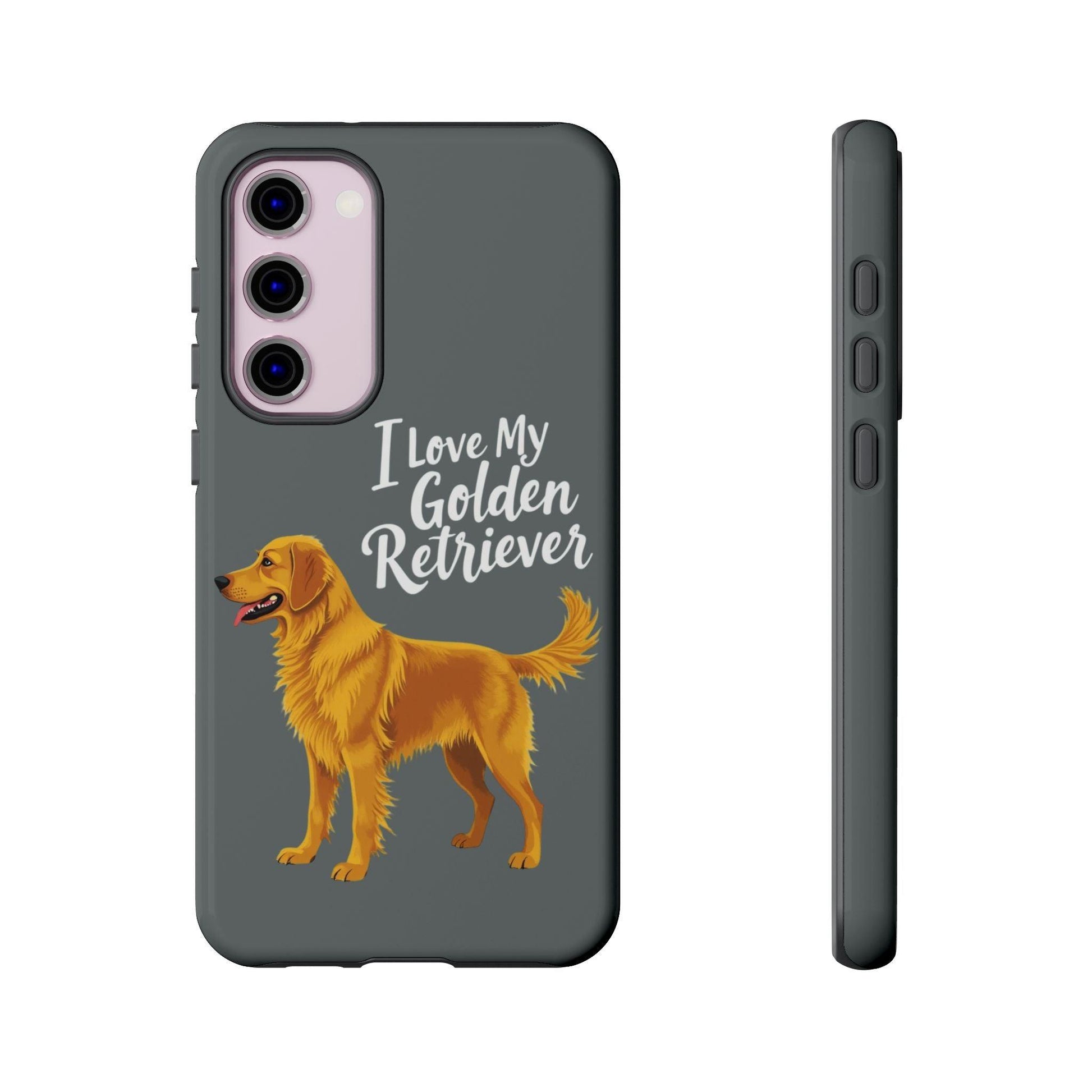 Phone Case I Love My Golden Retriever For Dog Lovers Style - Even Keel LLC