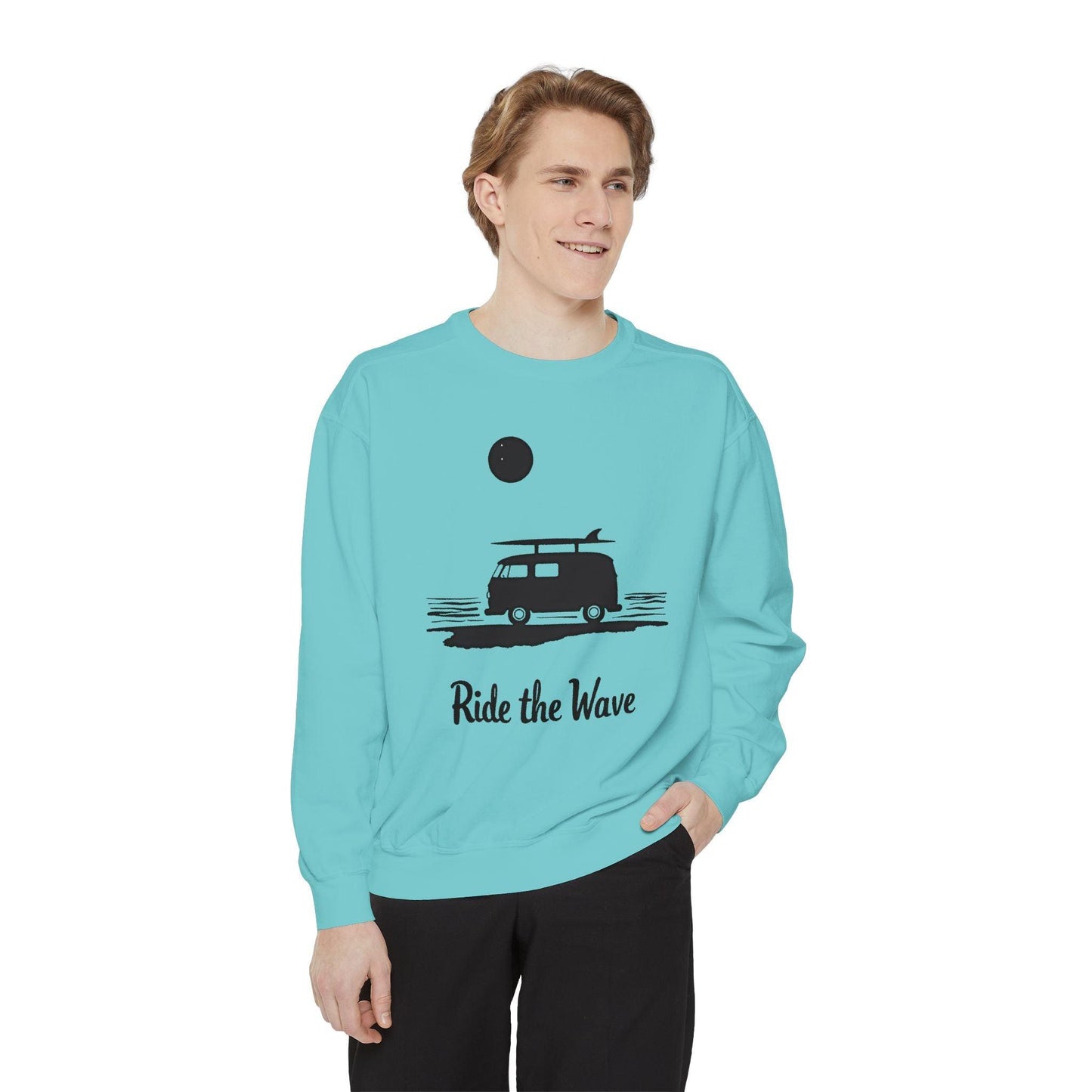 Wave Rider Sweatshirt for Beach Lovers and Casual Style - Even Keel LLC