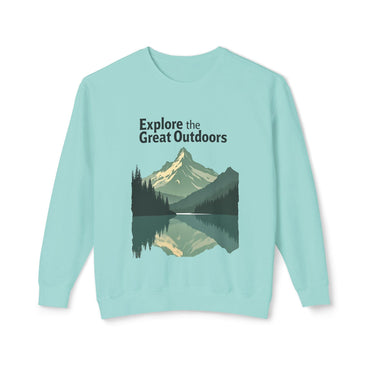 Outdoor Reflections Sweatshirt for Nature Lovers and Adventurers - Even Keel LLC